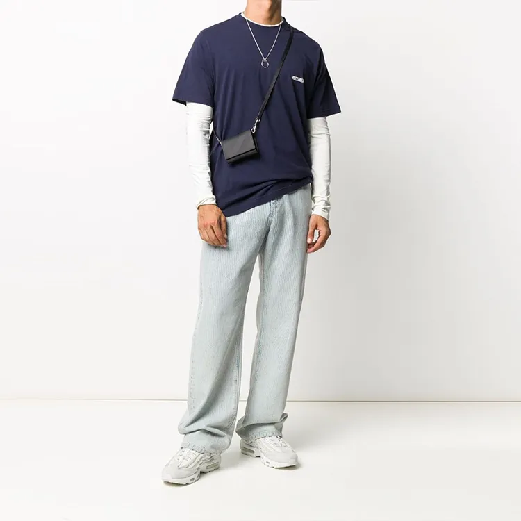 Vetements T-Shirts Unisex Navy-2