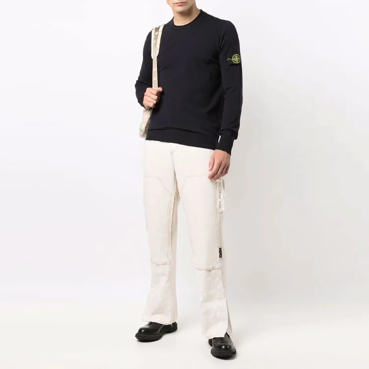 STONE ISLAND Sweaters Men Blue-1