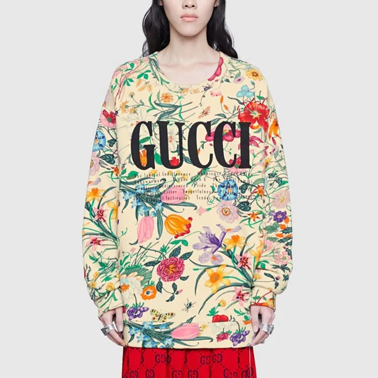 GUCCI Sweatshirts Unisex Yellow-1