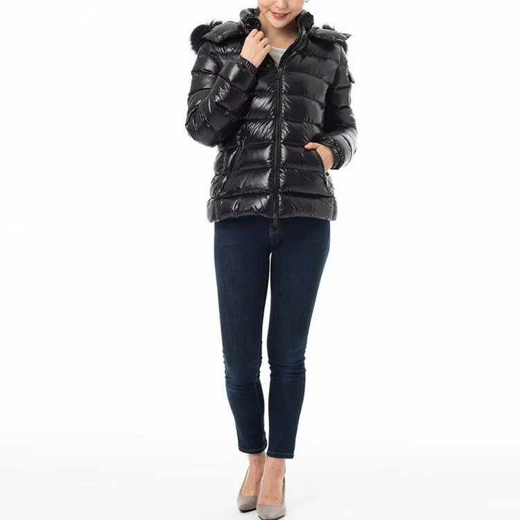 Moncler Down Jackets Women's Black-3