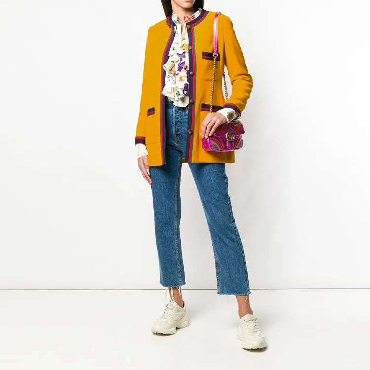 GUCCI Jackets Women's Yellow-1
