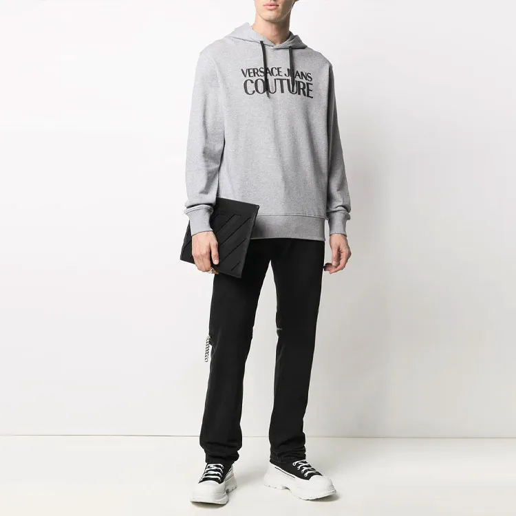 VERSACE JEANS COUTURE Sweatshirts Men Gray-2