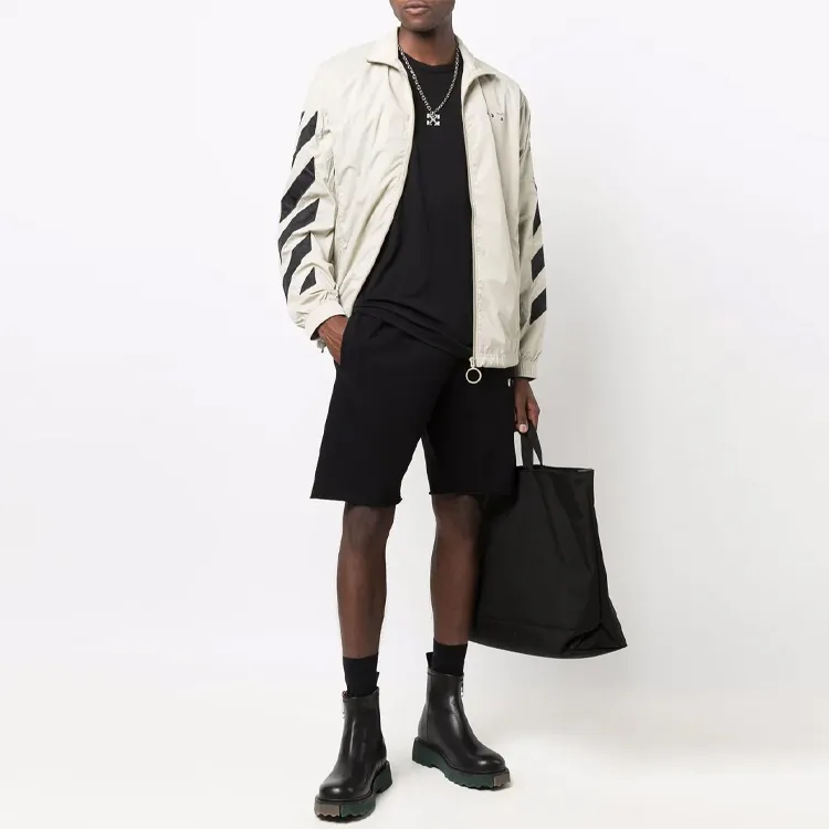 OFF WHITE Ow Logo Sweat Shorts-1
