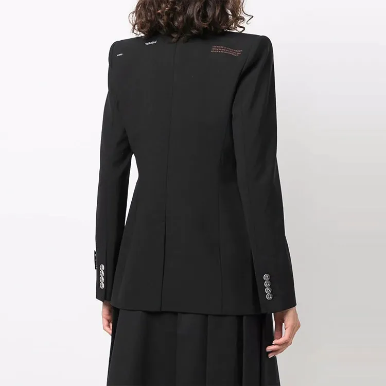 OFF WHITE FW21 Business Suits Women's Black-3