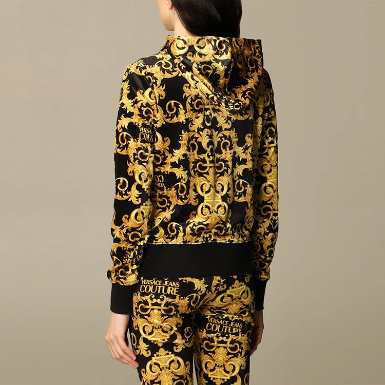 VERSACE JEANS COUTURE Sweatshirts Women's Gold-3