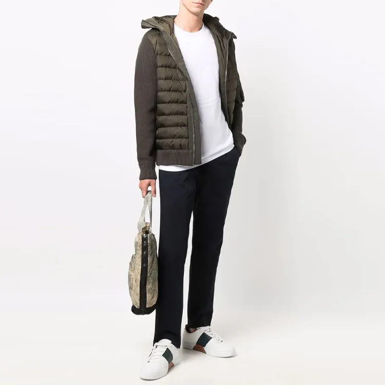 Moncler Padded-front Hooded Jacket-1