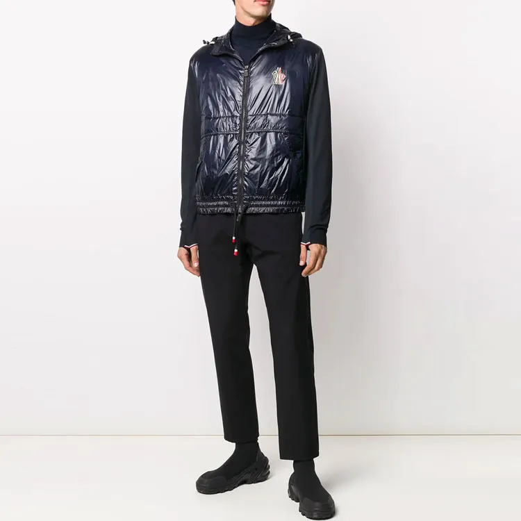 Moncler Down Jackets Men Dark Blue-1