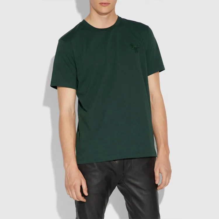 COACH T-Shirts Men Green-1