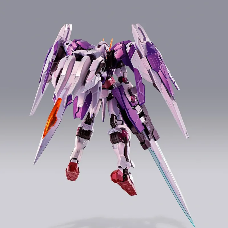 BANDAI Metal Build 10th Anniversary Trans am Raiser Full Particel Version Action Figures Purple-6