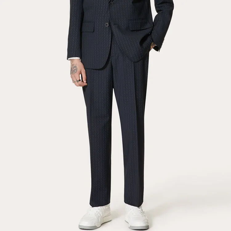 Valentino Straight Leg Tailored Trousers-1