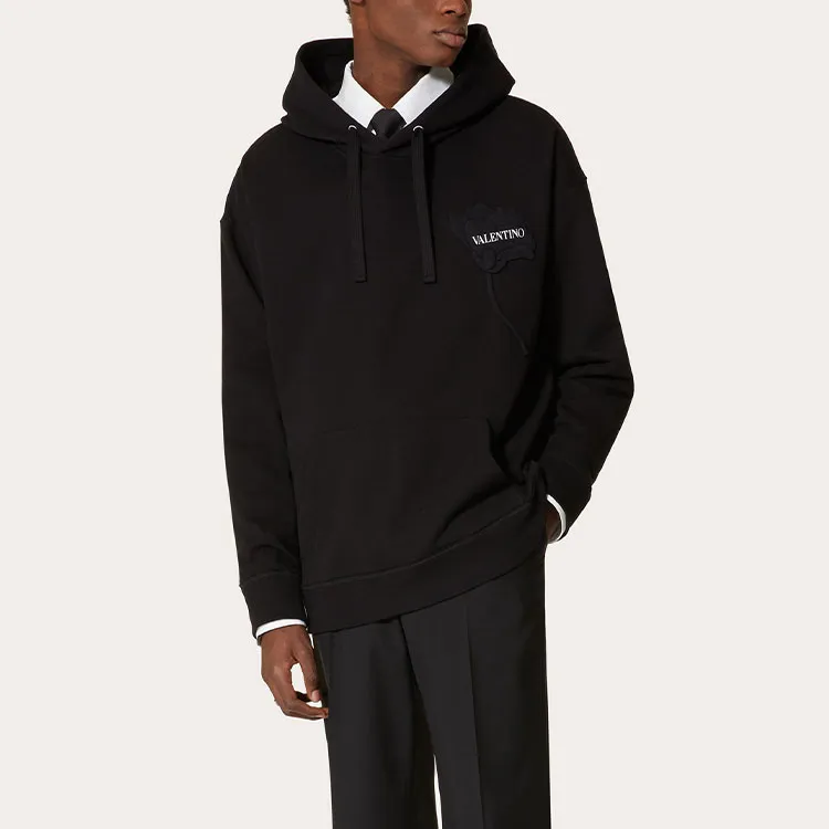 Valentino Garden Floral Embroidered Hoodie-1