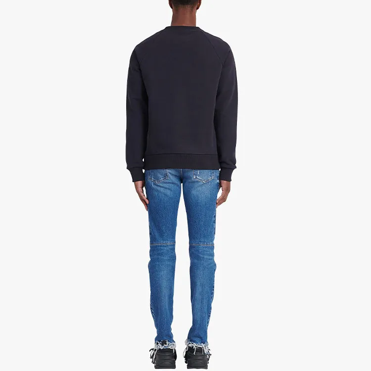 BALMAIN Sweatshirts Men Marine Blue-2