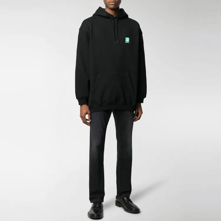 Balenciaga Sweatshirt Regular Fit Men's Black-4