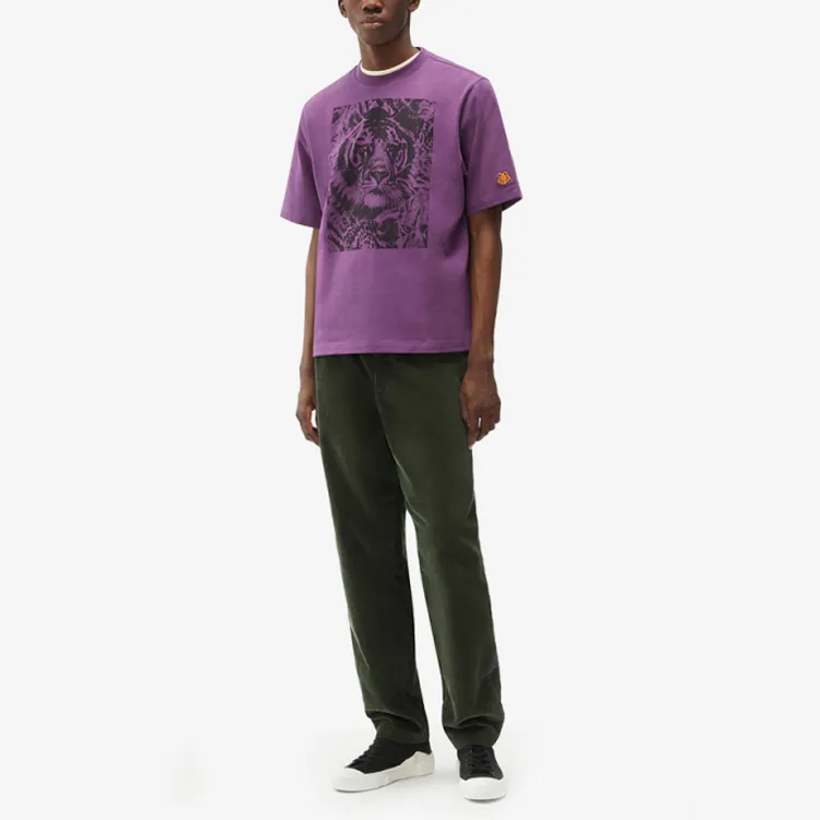 KENZO T Shirts Men Purple-1