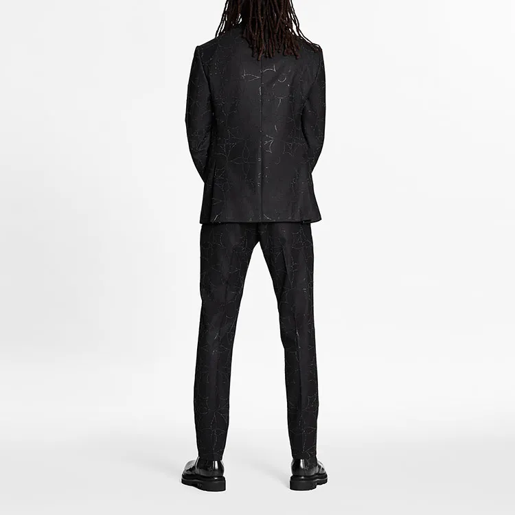 LOUIS VUITTON New Quarterly Products Of LV Business Suits Men Black-2