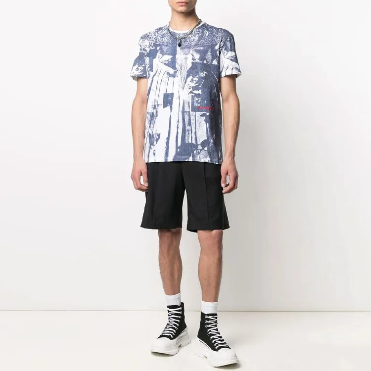 Alexander McQueen T Shirts Men White-1
