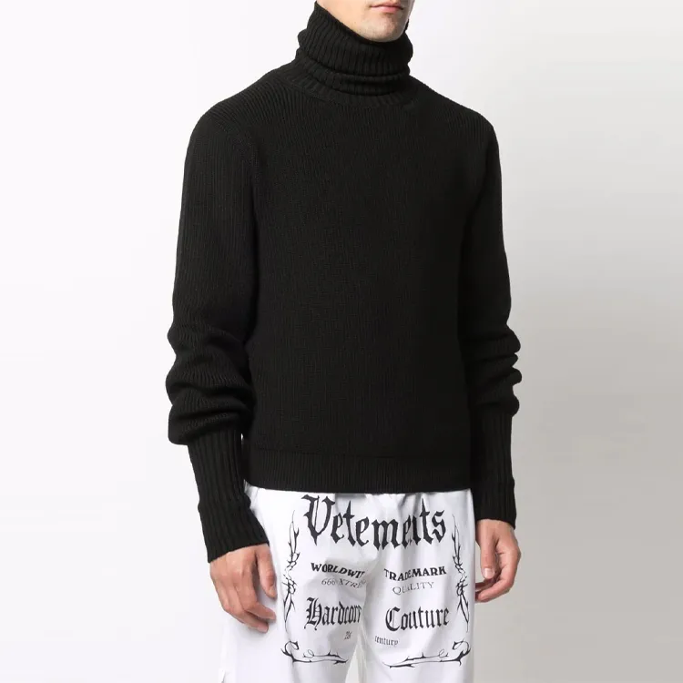 Vetements Sweaters Men Black-1