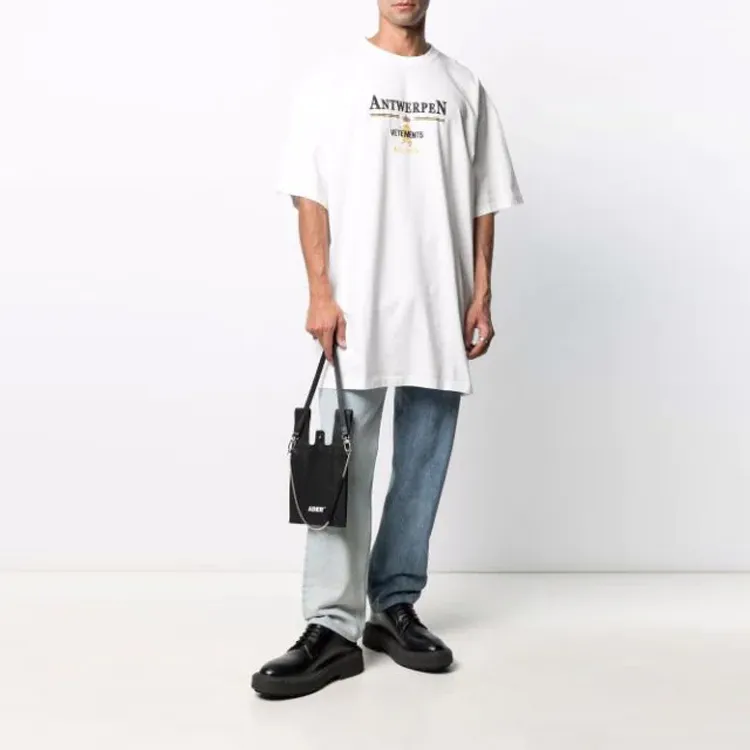 Vetements T Shirts Unisex White-2