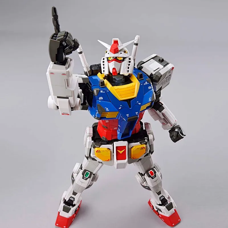 BANDAI First Gundam RX 78 1/48 Mobile Suit Gundam RX 78F00 With Base Model Kits-3