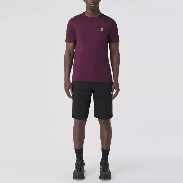 Burberry Monogram Motif Cotton T Shirt-1
