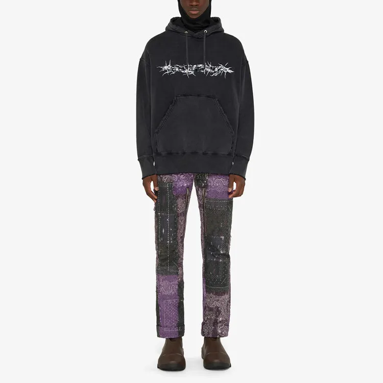 Givenchy C&S Barbed Wire Hoodie-1