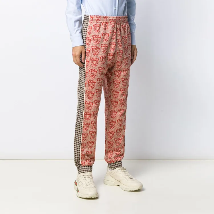 GUCCI Casual Pants Men Red-2
