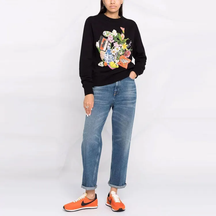 Golden Goose Sweatshirts Women's Black-1