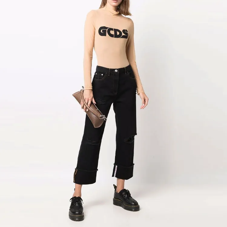 GCDS Jeans Women's Black-1