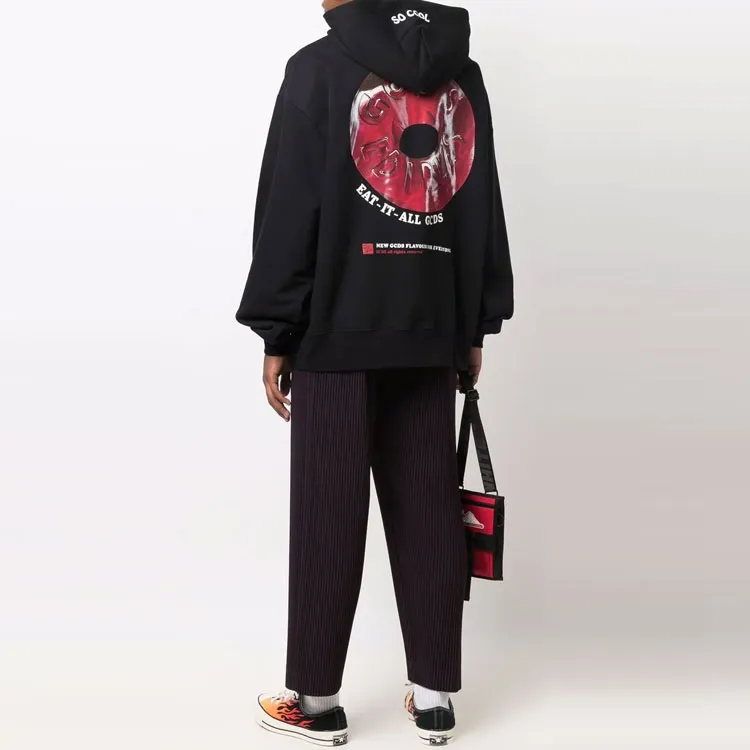 GCDS Donut Printed Drawstring Hoodie-3