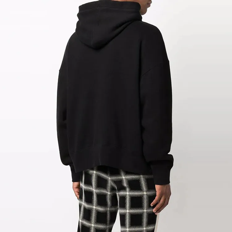 PALM ANGELS Palm Patch Taping Popover Hoodie-1