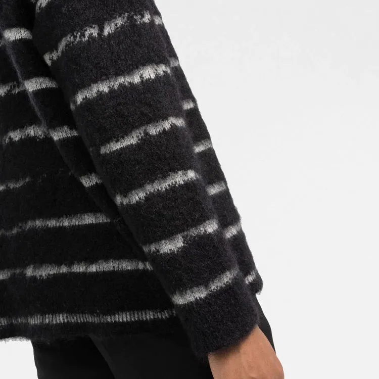 Saint Laurent pinstriped buttoned blazer Black