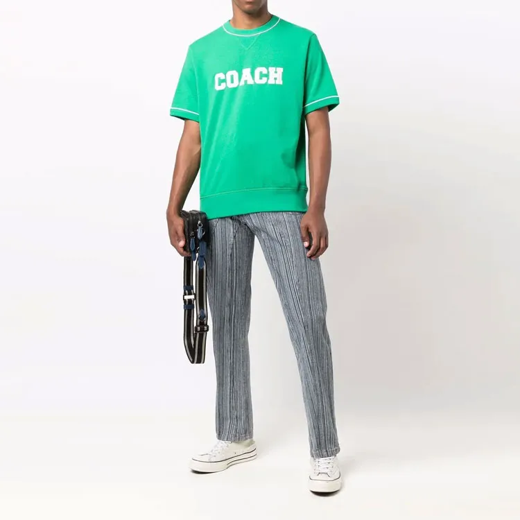 COACH T-Shirts Men Green-1
