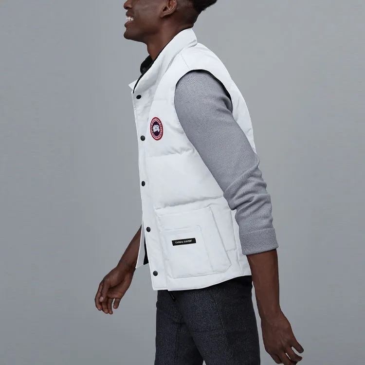Canada Goose Freestyle Series Vests Men White-4