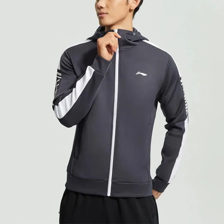 LiNing Fitness Series Sweatshirt Men's Ink Wash Gray-2