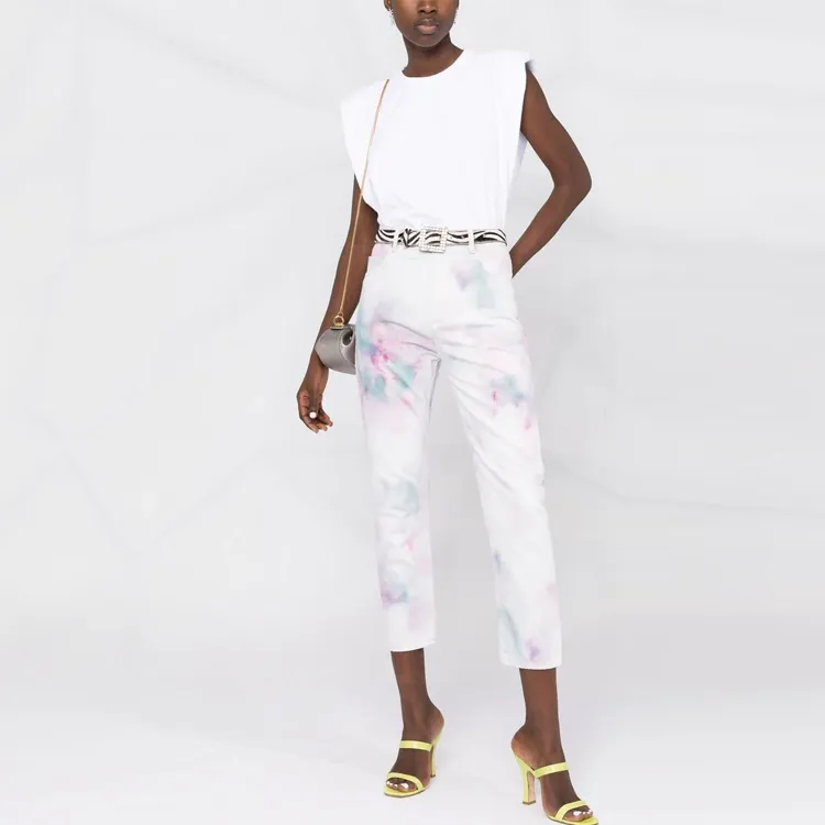 ISABEL MARANT ETOILE Tie-Dye Effect Jeans-3