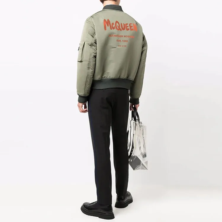 Alexander McQueen 2021 Jacket Men's Green-2