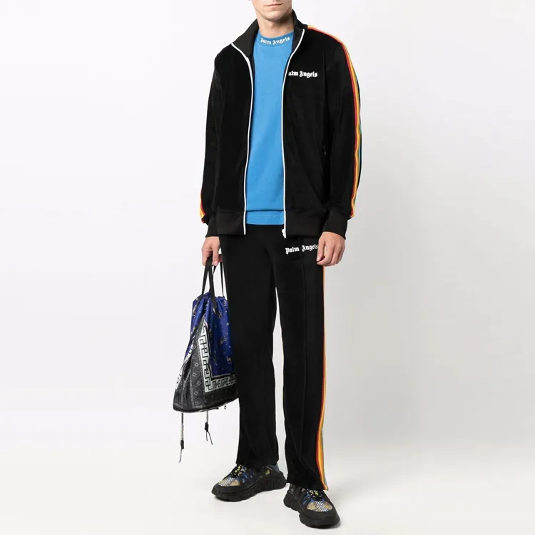 PALM ANGELS Logo print Track Jacket-1