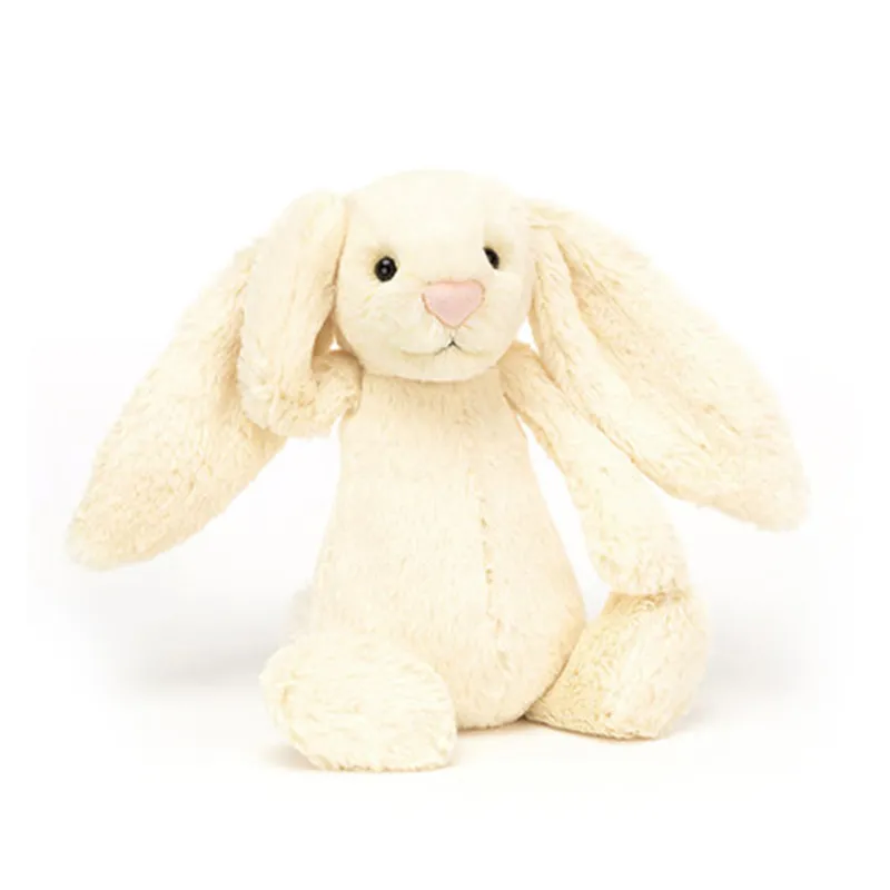 JELLYCAT Bunny Collection Buttermilk Bunny Cheese Dolls Plush Doll 18cm/31cm Height-1