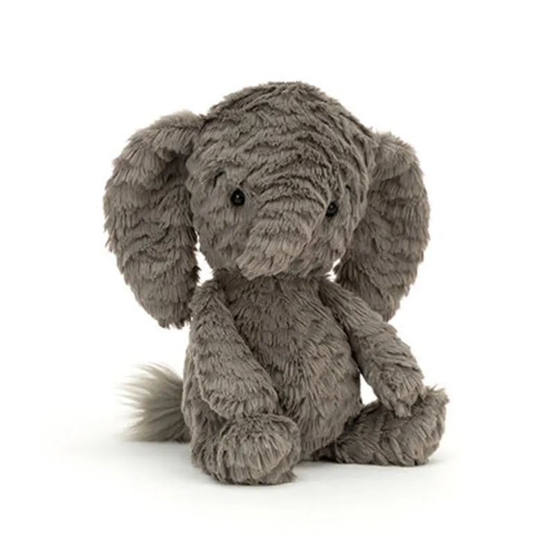 JELLYCAT Jungle Animal Collection Soft Elephant Dolls Plush Doll 20cm High-2