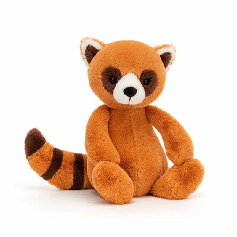 JELLYCAT Jungle Animal Collection Blushing Red Panda Dolls Plush Doll 31cm High-2