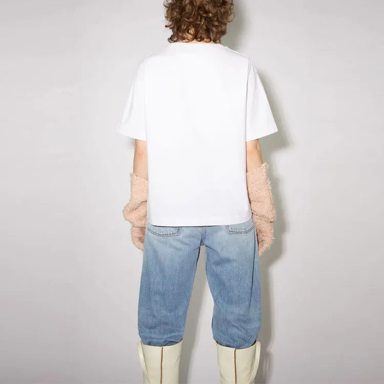 Acne Studios Logo Printed Crewneck T-Shirt-2