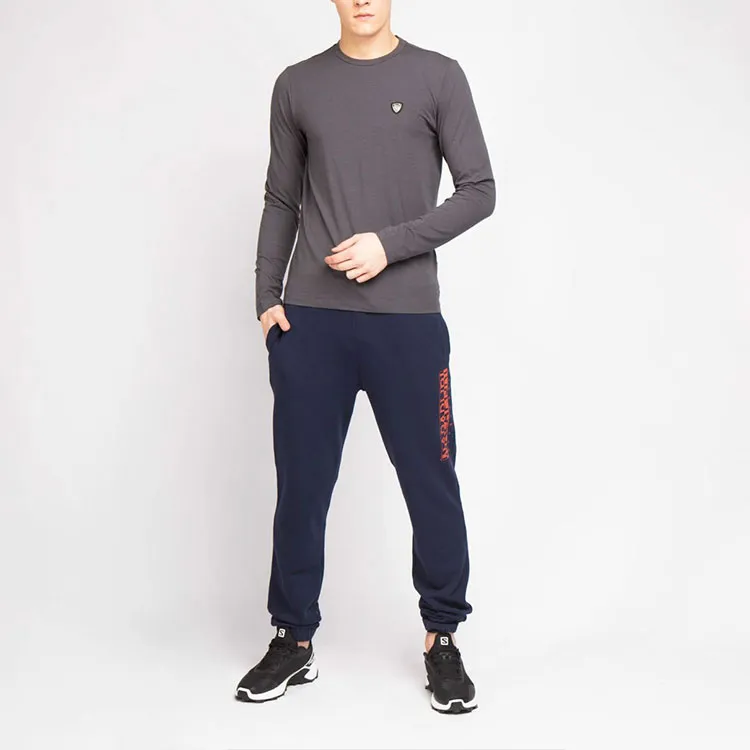 EMPORIO ARMANI EA7 T Shirts Men Gray-1