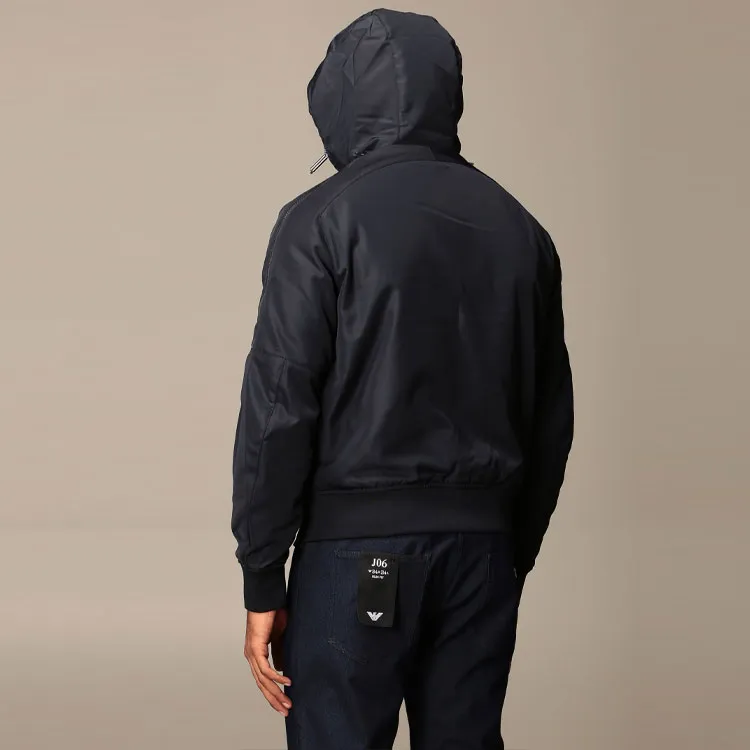 EMPORIO ARMANI Puffer Jacket Men's Navy-4