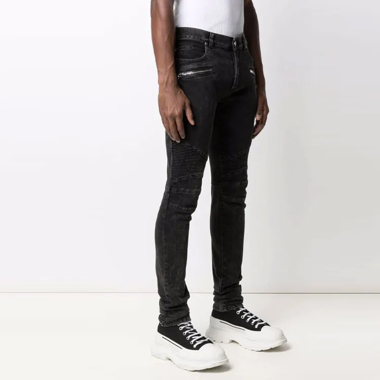 BALMAIN Low-rise Skinny Jeans-2