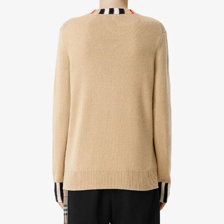 Burberry Cashmere Sweater Women's Archive Beige-4
