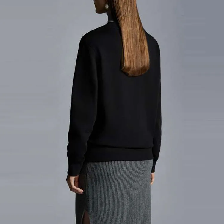 Moncler Sweatshirts Women's Black-3