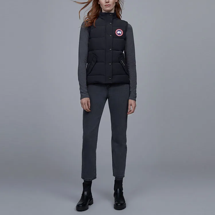 Canada Goose Vest Women's Navy Blue-3