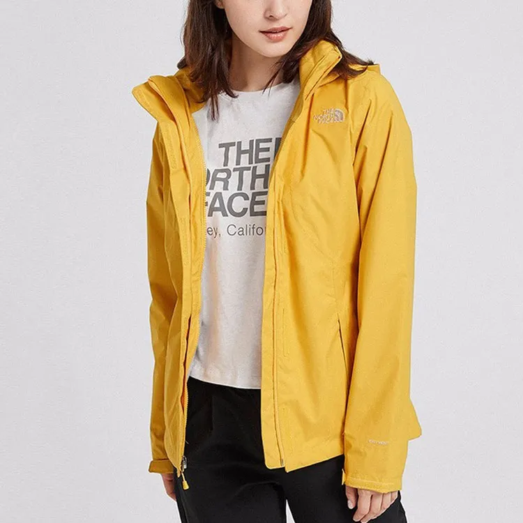 THE NORTH FACE SANGRO Windproof Windbreaker Jacket Women's Yellow-1