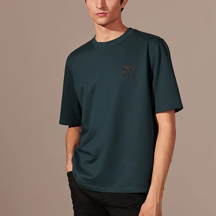 HERMES FW21 T Shirt Men's Green-2