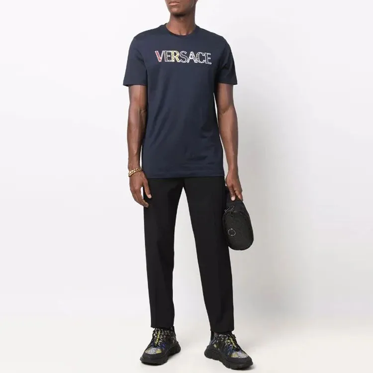 VERSACE Logo T Shirt-1